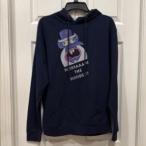Navy Blue Graphic Pull-Over Hoodie. Star vs. the Forces of Evil